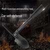Compact Multifunctional Folding Military Shovel for Outdoor, Fishing, and Automotive Use