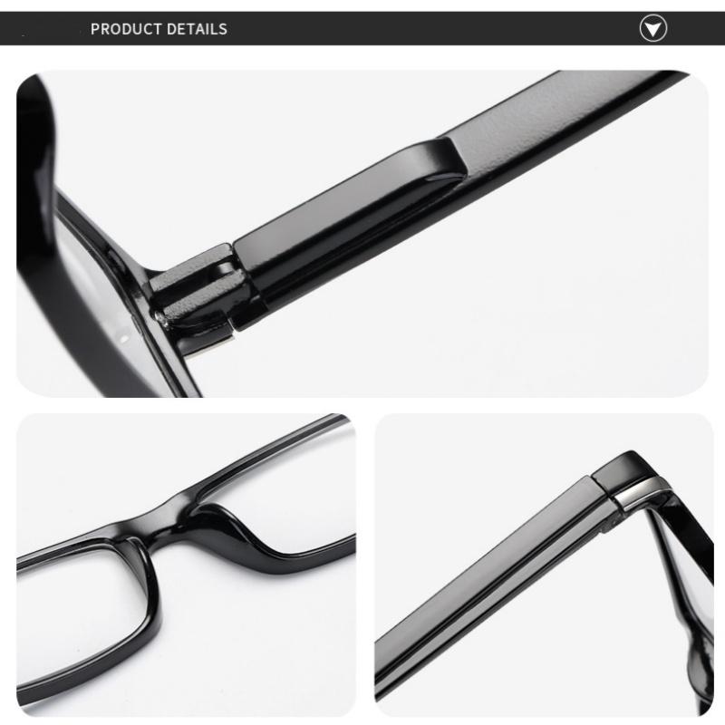 New Retro Women Reading Glasses Without Face Clip Spring Legs High-End Design Eyeglasses for Reading Books Eyewear for Men+1.0