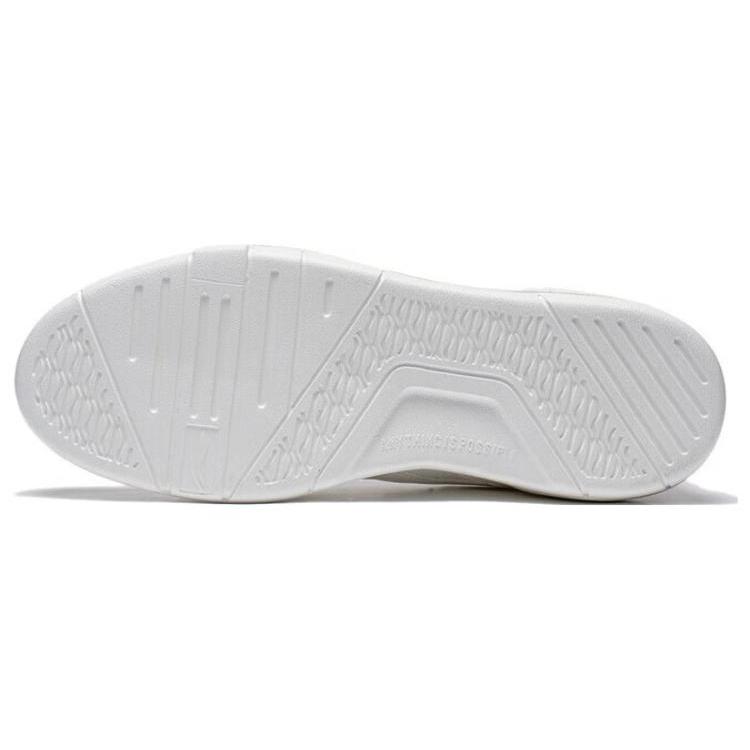 New LiNing Wave LITE Slip Resistant Cushioning Low Top Skateboard Shoes Women's White Gray AGCT116-1
