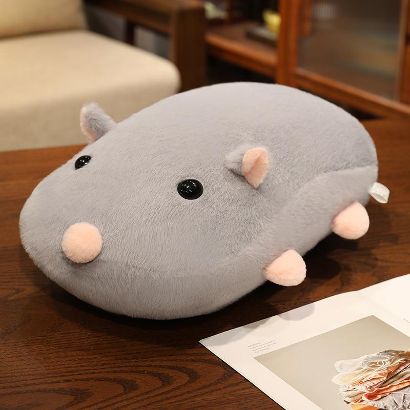 Creative Cute Mouse Throw Pillow Plush Toy Mouse Doll Home Pillow Cushion Girl Soothing Doll