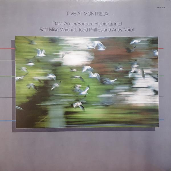 

LP Record DAROL ANGER BARBARA HIGBIE QUINTE Live At Montreux WH91036 Windham Hill Re 1985 Canada Jazz Used