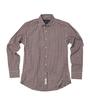 BLACKBROWN (Sidogras) Block Check Cotton Shirt [Wine]