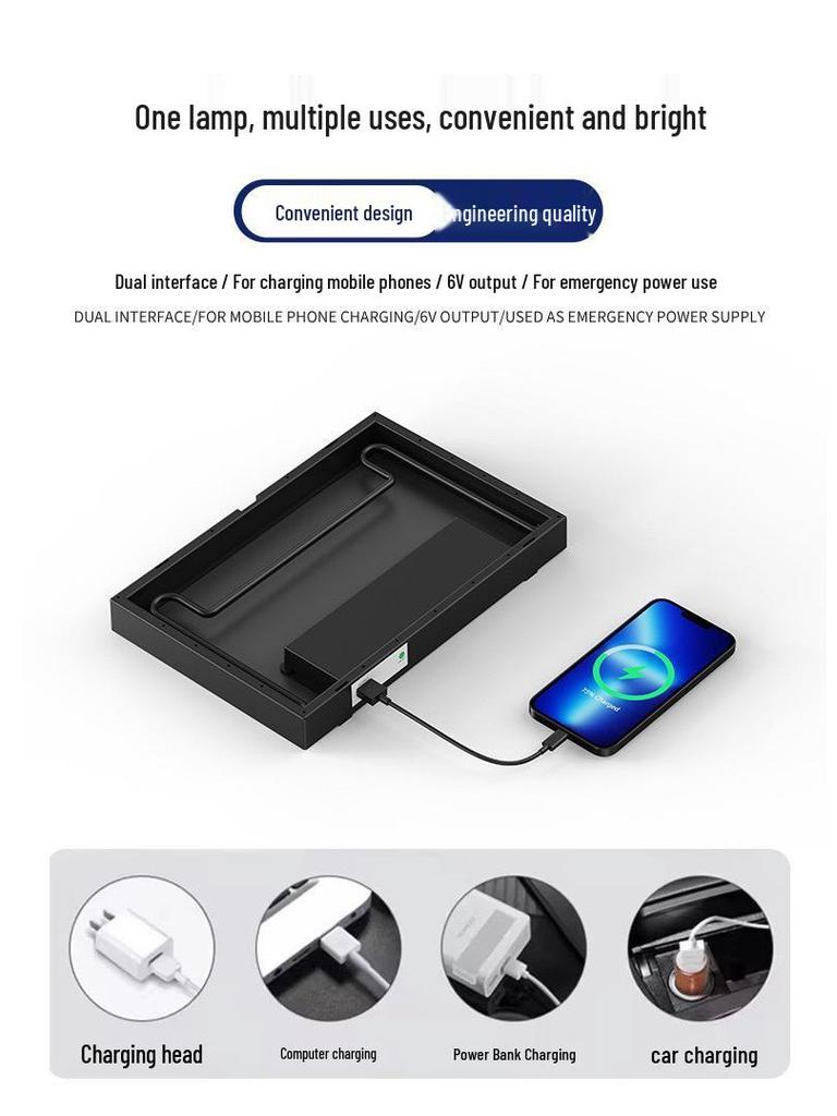 Hui Xiang Multifunctional Solar Floodlight: Folding Wall & Outdoor Courtyard Lamp
