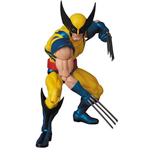 MAFEX No. 096 Wolverine Comic Version Action Figure, Approximately 145mm Tall, Pre-painted