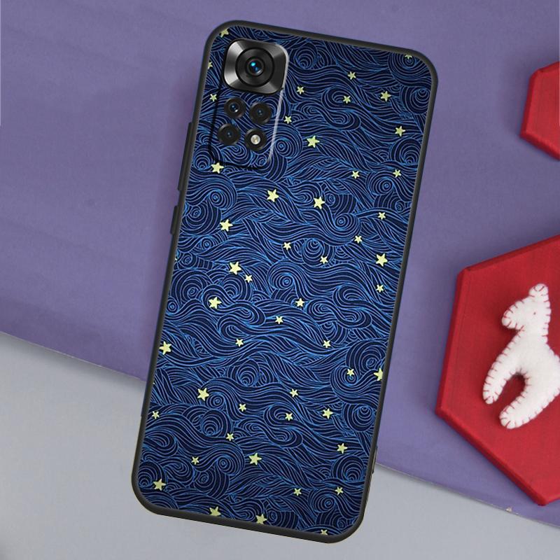 Stars Colourful Funda For Xiaomi Redmi Note 14 13 12 Pro 11 9 10 9S 10S 11S 12S Redmi 14C 10C 12C 13C Case