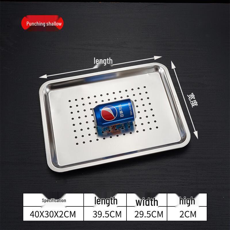 Stainless Steel Perforated Tray