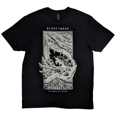 Sleep Token 'The Mouth of Infinity' Black T Shirt - NEW