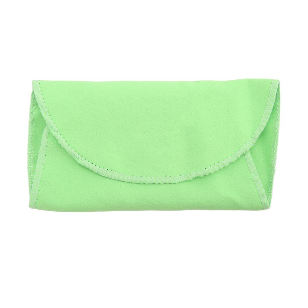 5 Stück Reinigungstuch Tupfer Gute Wasseraufnahme Waschbar Wiederverwendbar Weiches Flötenreinigungsset für Saxophon Klarinette