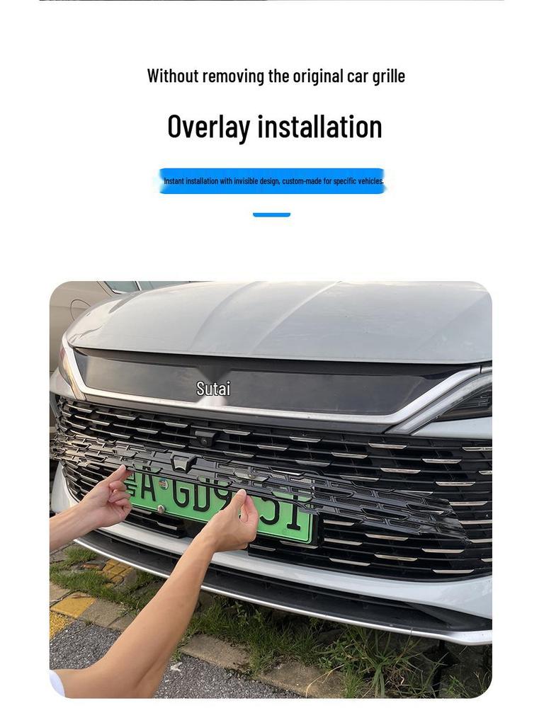 Customized Accessories for 24-26 BYD Qin L DMi: Insect Net, Radiator Guard, Dustproof Grille