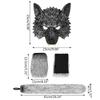 2/3Pcs Wolf Costume Set Wolf Tail Wolf Mask Gloves Set Halloween Christmas Fancy Party Costume Toys Animal Cosplay Props