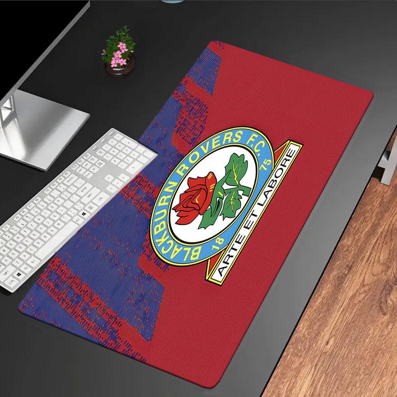 Blackburn Rovers Fc Crest Mouse pad Mouse pad, Gaming Mouse Pad, keyboard pad, Desk Decor for computer notebook Fan Gift Birthday Gift