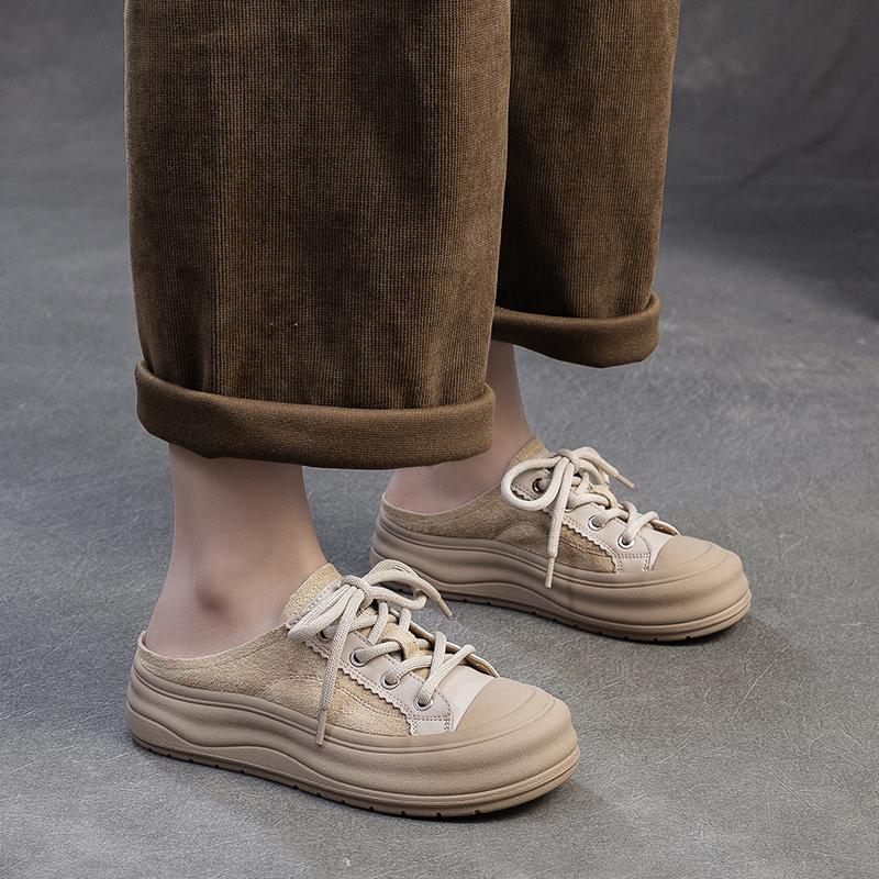 Comfortable Slip-On Platform Sneakers for Women Adjustable and Breathable Casual Shoes for Summer