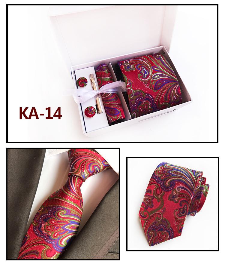 

Tie Wedding Male Burgundy Groom Wedding Best Man Men S Tie Pocket Towel Tie Clip Cufflinks Gift Box Set