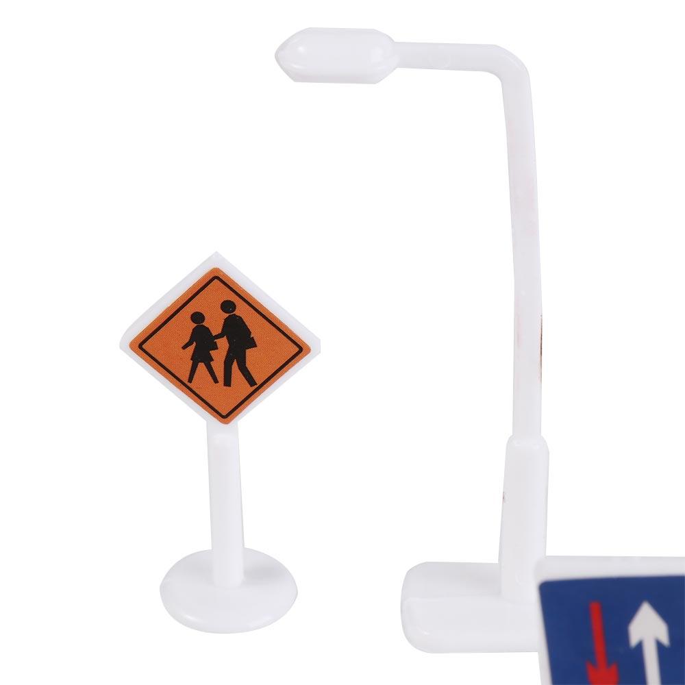 Roadmap Traffic Barrier Signs Parking Lot Street Sign Cones Creative Traffic Sign Models Toddler