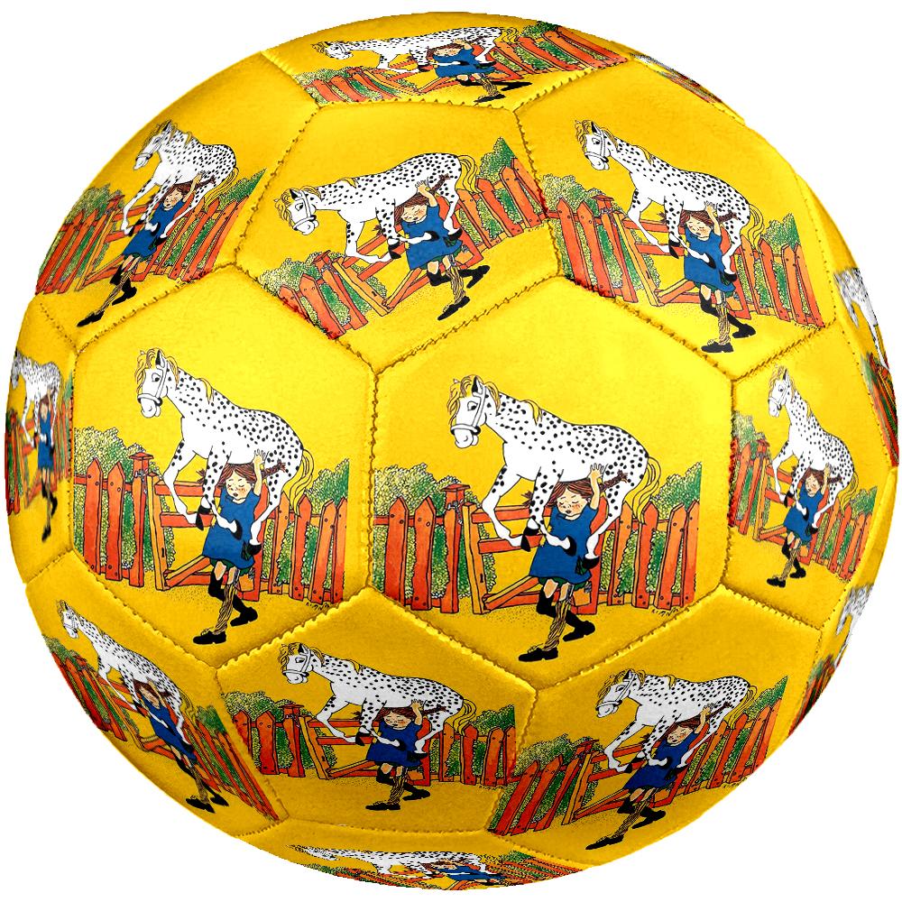 Pippi Longstocking Theme Size 5 Soccer Ball, Suitable for Both Indoor and Outdoor Matches, a Gift Suitable for Everyone.