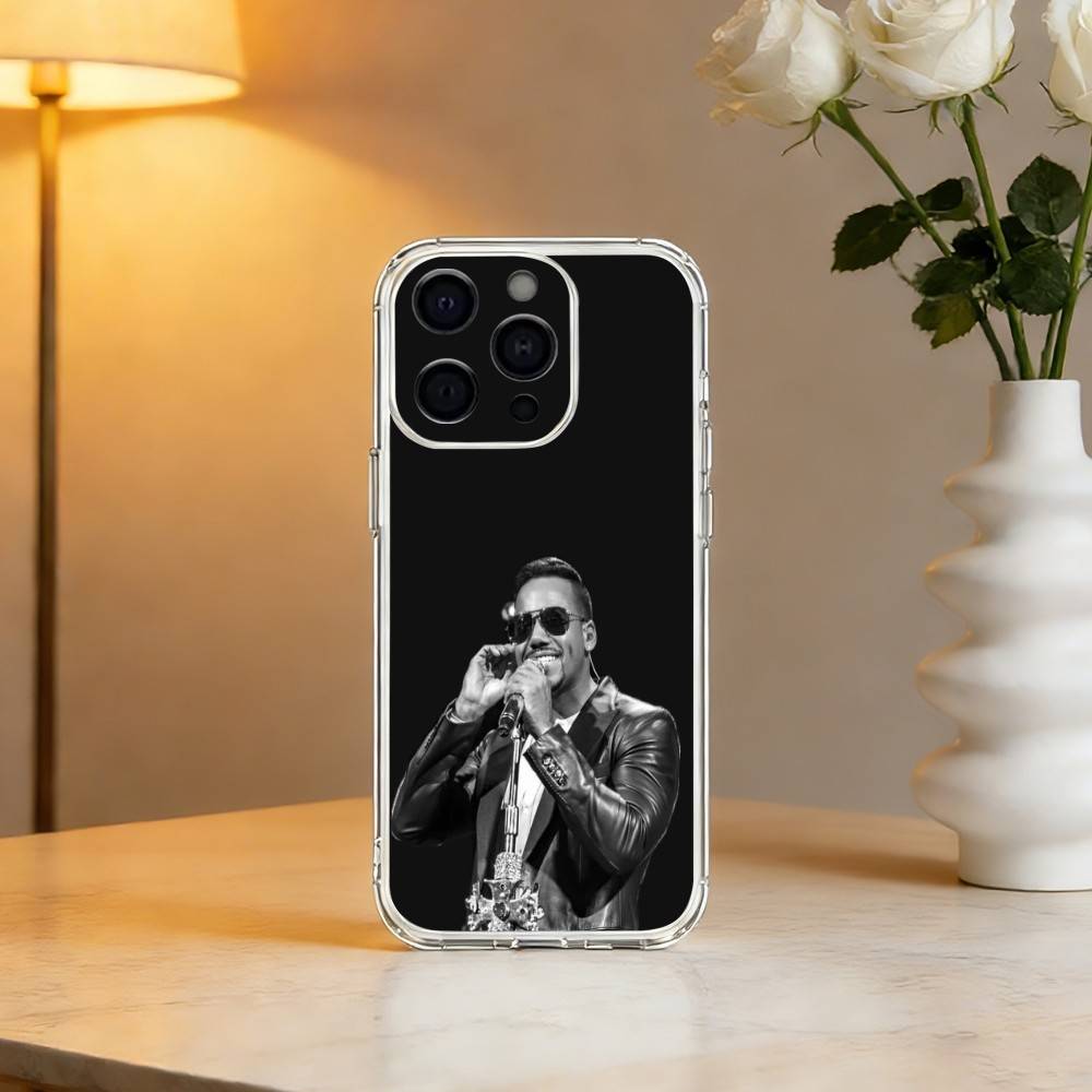 Singer Romeo Santos Phone Case For iPhone 17 16 15 14 13 12 11 Mini Pro Max Plus Transparent Cover iPhone15pro