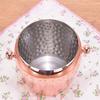 Wide Mouth Wine Bucket Beverage Tub Hammer Pattern Stainsless Steels Ice Buckets Drinkware for Parities, Gathering