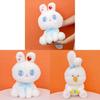 Little Cucu Sitting White Rabbit Plush Toy For Kids Girls Boys Gift