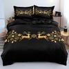 3D Christmas Tree Star Duvet Cover 3D Printed Bedding Set 3Pcs Double Twin Full Queen King Adult Kids Bedclothes Quilt Cover