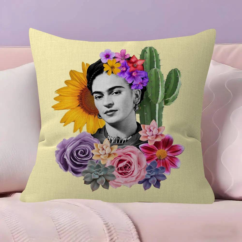 Moderne Kunstwerke Frida Kahlo Personalisierte Kissen Staubschutz Schlafzimmer Kinderparty Dekoration Kissenbezug Geburtstag Kinder Geschenk