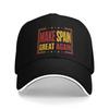 New Baseball Caps Make Spain Great Again Wear For Men Women Trucker Cap Casual Snapback Cap Adjustable Fit