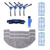 Kit per Aspirapolvere Robotico con Spazzola Laterale Panno Filtro Spazzola Principale per Proscenic 850T Tute per la Pulizia