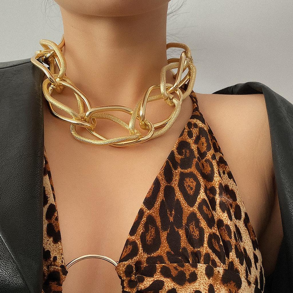 Fashion Necklace With Exaggerated Personality, Hip-hop Necklace For Women