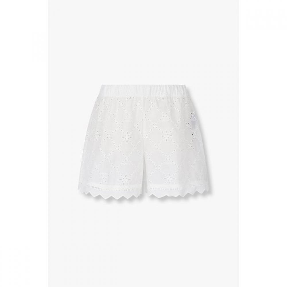Emporio Armani Women Eyelet Lace Lounge Shorts 0826131505 S