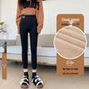 High-Waisted Slim Fit Women's Plush Leggings - Warm Thick Cotton Trousers for Autumn/Winter 2024