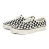 Vans Authentic Checkerboard Durable Low-top Kids Skate Shoes Black and White VN000WWXKIG