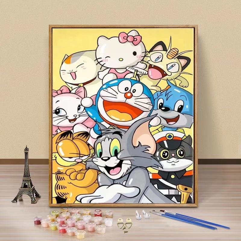 40X50Cm Diamond Painting Large Size Diamond Sticker Bedroom Living Room Decorative Painting With Photo Frame