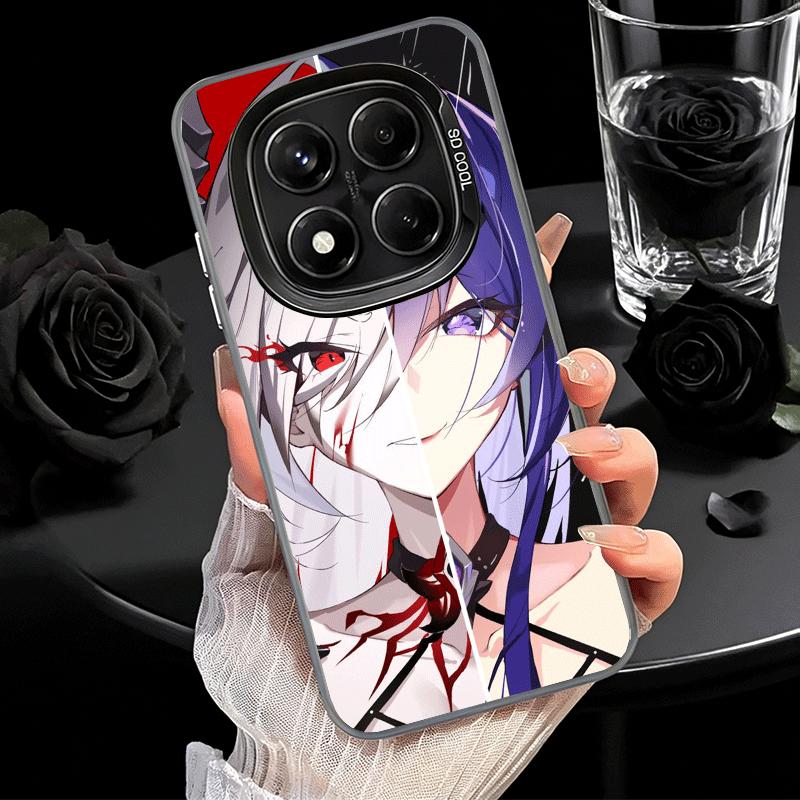 Honkai Star Rail Acheron Soft Phone Case for Xiaomi Redmi Note 13 14 15 Pro Plus 12S 12 11S 11 11T 10S 10 Shockproof Cover Back