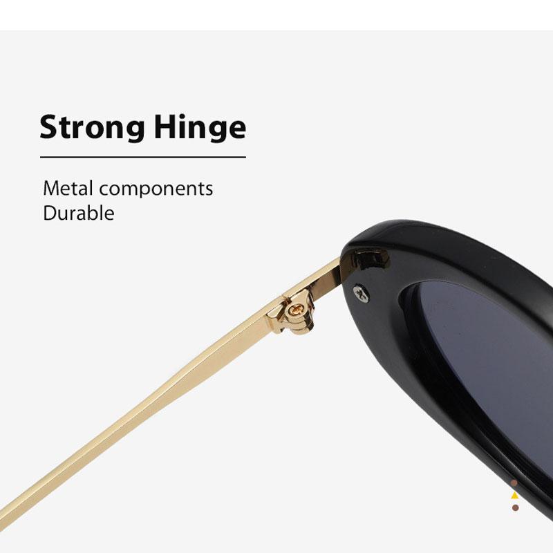 New Retro Oval Sunglasses Women Men Fashion Brand Desginer Sun Glasses