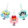 Die Powerpuff Girls Schlüsselanhänger Plüschtier Mit Blumen-Serie Für Sammler Und Zum Verschenken