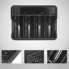 4Slots USB Fast Charging AA 3A C D Battery Charger for Ni Rechargeable Batteries Featuring Independent Slot