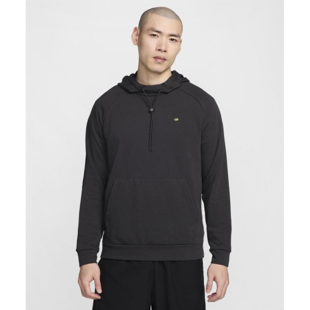 

Nike Толстовка-пуловер Dry Fit с капюшоном M, черная HJ7020 045