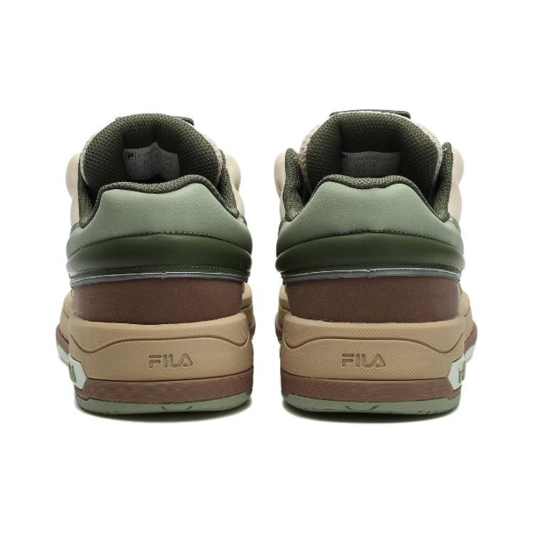 FILA Mix Sports Reducing Load Shock Absorption Low-Top Sneakers Women Sneakers Swamp-Green F12W334201FWS