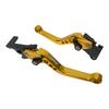 Universal Motorcycle Clutch Brake Levers Motorcycle Accessories Modified Horn Adjustable Hand Drum Lever GY6 Modification CNC Throttles 2