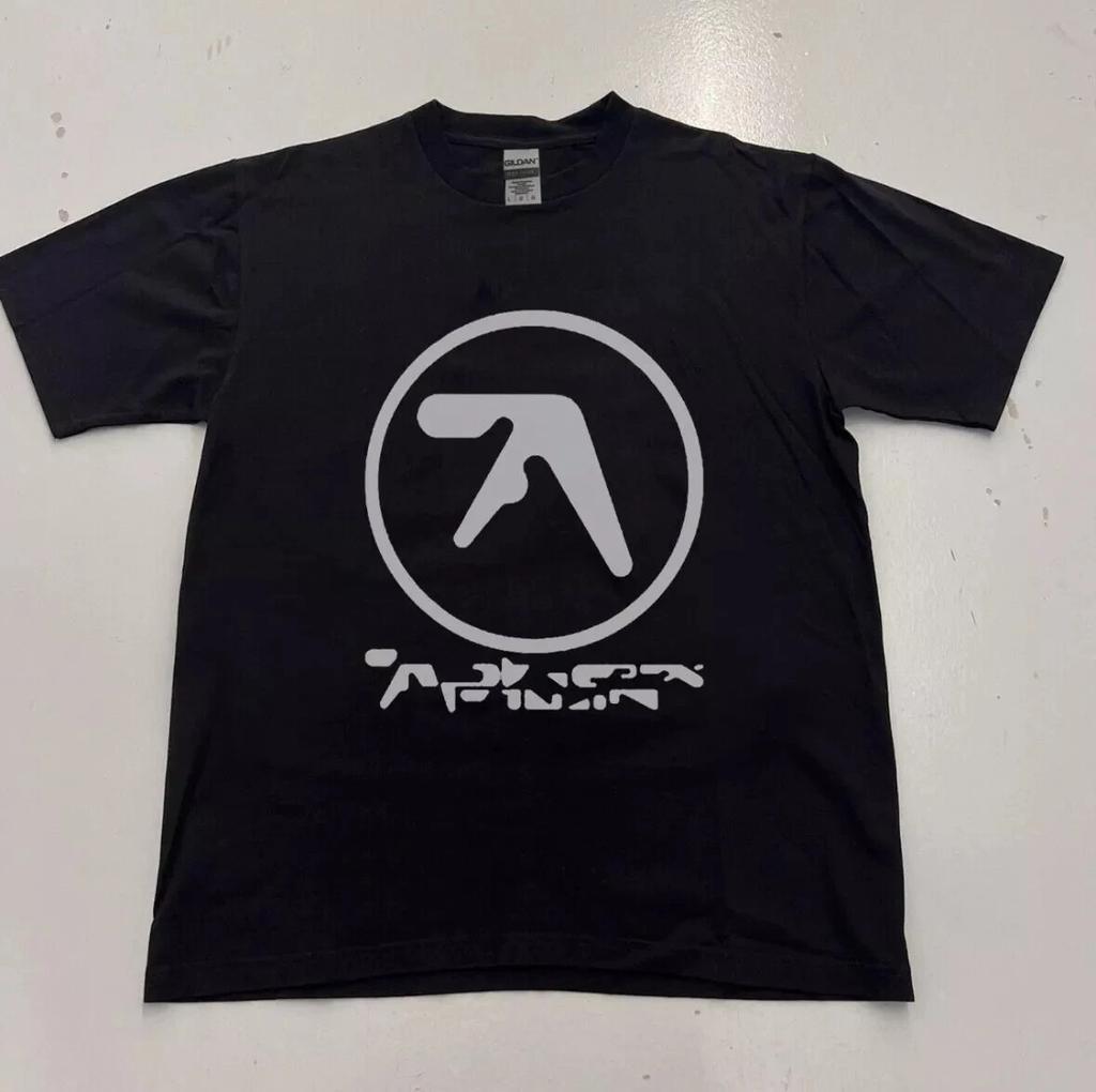 Aphex Twin Tričko Vintage Autechre AFX Radiohead Grunge Y2K Emo Goth Rave EDM