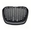 Honeycomb Front Bumper Grill For Seat Leon II 1P Facelift 2009-2012 / Altea Facelift 2009-2015 Matte Black Radiator Grill Grille