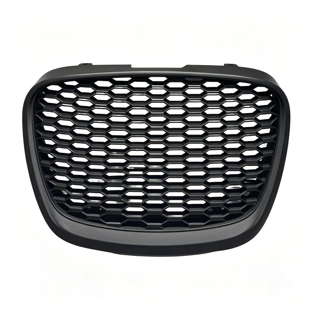 Honeycomb Front Bumper Grill For Seat Leon II 1P Facelift 2009-2012 / Altea Facelift 2009-2015 Matte Black Radiator Grill Grille
