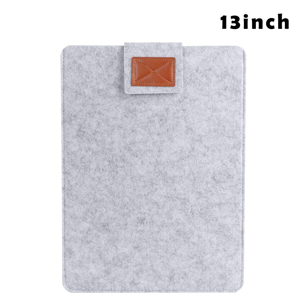 Ultra Thin Anti-scratch Portable Laptop Bag Sleeve Case Wool Felt Computer Cover
