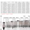 24pcs Professional Nylon Art Brush Set with Storage Bag Multi-Purpose Brushes for Acrylic Watercolor Oil Painting Art Supplies