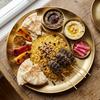 Thickened Dinner Plate Rustless Steel Steel Tray Dishwasher Food Plate  Dining Meal Serving