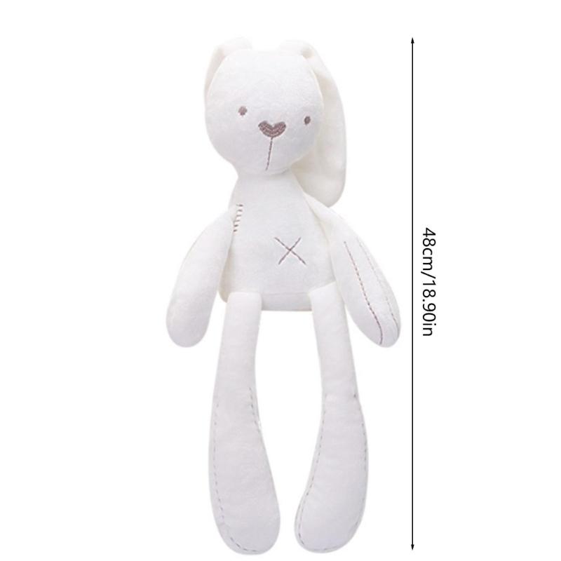 Cute Lovely Rabbit Stuffed Animals Sweet Soothing Doll Soft Comfortable Rabbit Doll Early Education Toddlers Toy