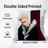 CChoi SeungG Hyun TTOP Cushion Cover Plush Fabric Soft DoubleSided Printed Sofa Warm Winter Home Child Gift Pillow Case