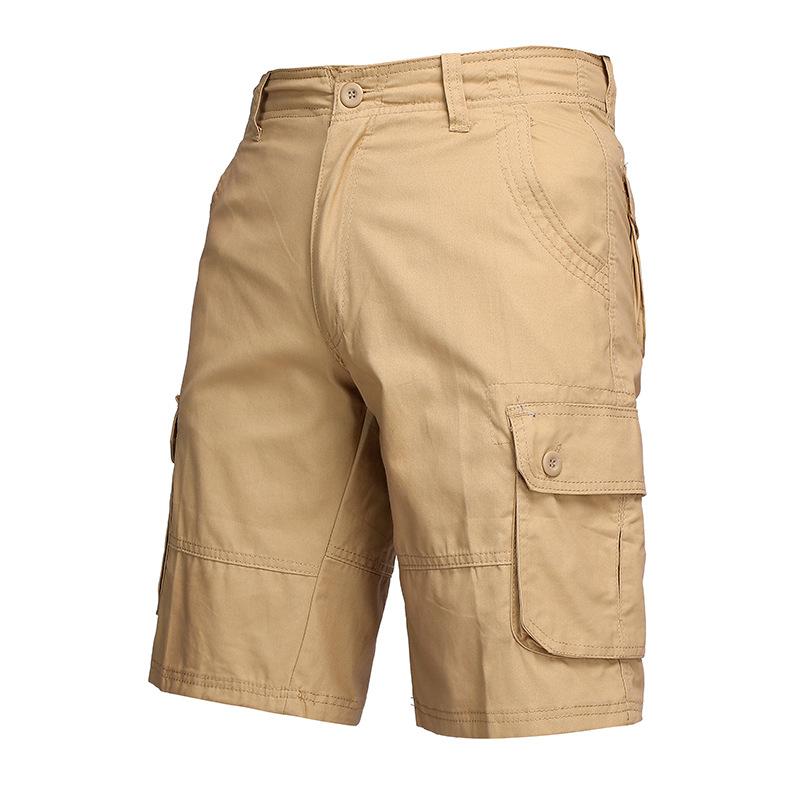 Cozy Up Men's Camo Cargo Shorts Relaxed Fit Multi-Pocket Camouflage Cargo Shorts Cotton