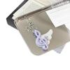 Y2K Trendy Harajuku Keychain Adorable Musical Note Wing Cross Star Key Ring Fashion Bag Pendant for Teen Girls Gift