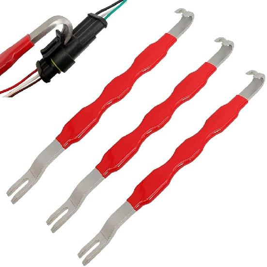 Automotive Electrical Terminal Connector Separator Removal Tool, Universal Plug Connector Remover For Cars, Multifunction Electrical Disconnect Tool