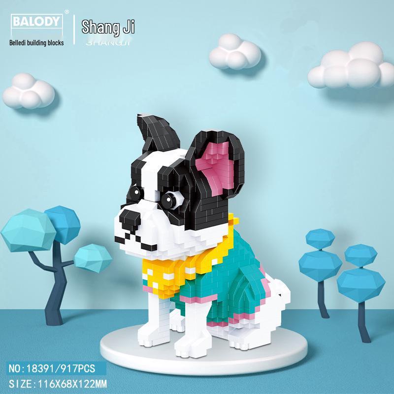 BeleDi Micro Building Blocks: Educational Pet Model Toy for Kids 3614.54.5cm